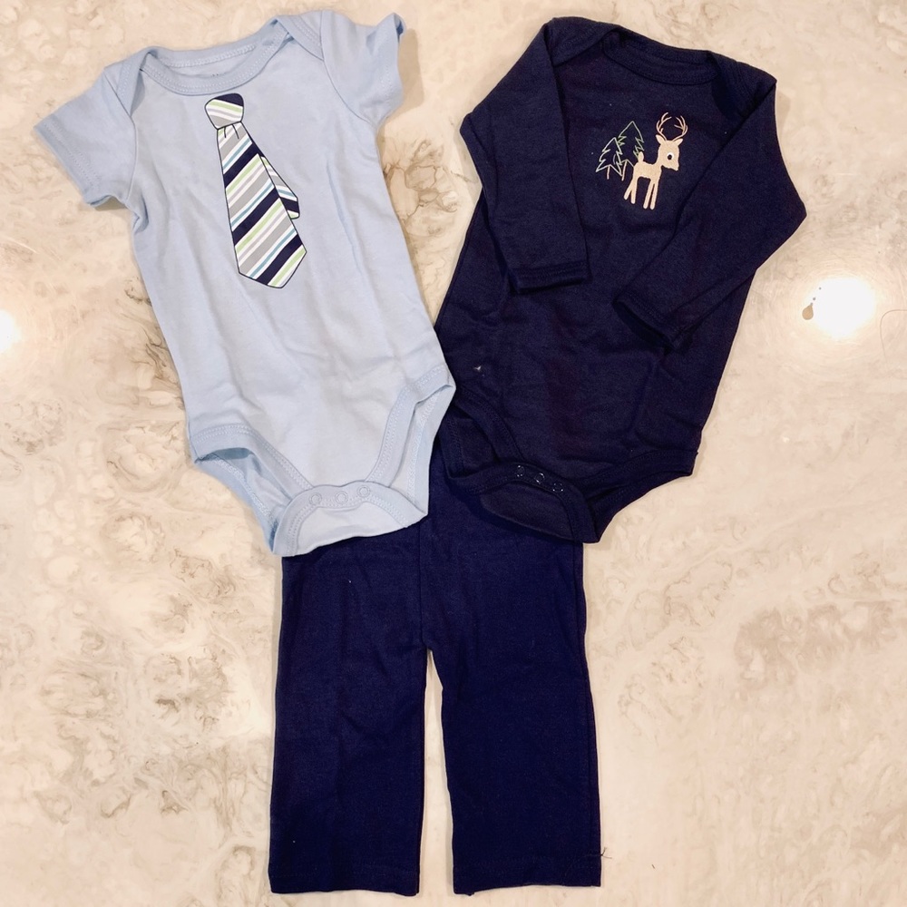 🆕 New Luvable Friends Baby Gift Set (3 pieces)